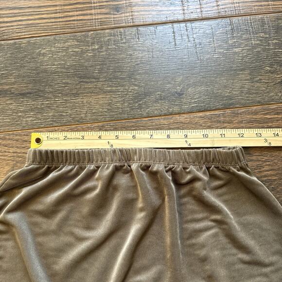 Vintage Chico’s Private Edition Leopard Print Top & Taupe Maxi Skirt Set Size 1 - Picture 10 of 11